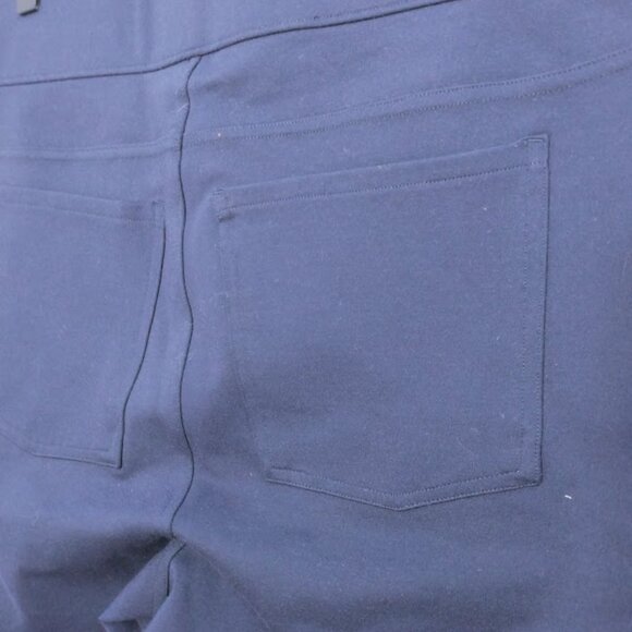 Spanx The Perfect Ponte Pants Ankle High Rise Pull On Skinny Size 1X Navy Blue - Picture 8 of 13